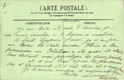CPA Lourdes Un attelage paysan Boeufs