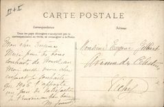 CPA Folklore Attention ca mor peche Pecheur