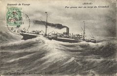 CPA Bateau Paquebot Ionie Maroc 