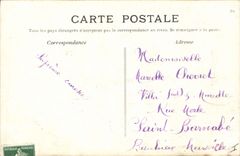 VINTAGE POSTCARD Goat Low Sunday