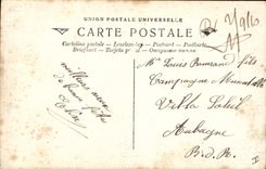 CPA Chevre Enfant