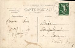 CPA Chevre Enfant 