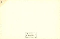 VINTAGE POSTCARD Goat Chamonix Dog