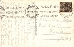 CPA Chevre Chamonix Mont Blanc Planpraz et le Mont Blanc 