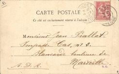 VINTAGE POSTCARD Gardeuse Goat of geese Costume of old woman marchoise