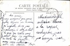 VINTAGE POSTCARD Chevre Goats has black neck Suisse