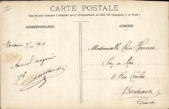 VINTAGE POSTCARD obligatory Militaria Alarm clock