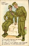 VINTAGE POSTCARD Militaria Comfort every comfort