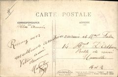 VINTAGE POSTCARD Militaria Our Sailors the part of charts