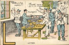 CPA Militaria Lettres