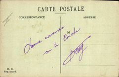 VINTAGE POSTCARD Militaria Infirmary Doctor