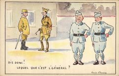 CPA Militaria General
