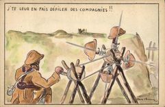 VINTAGE POSTCARD Militaria Companies