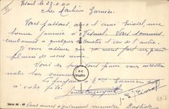 VINTAGE POSTCARD Militaria Guinea-pigs