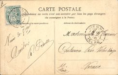 CPA Folklore La vie aux champs La sorciere 