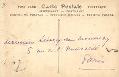 CPA Folklore Saint Pol de Leon La chanson du conscrit 