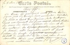 CPA Folklore L'amour en Bretagne Qui trop embrasse mal etreint