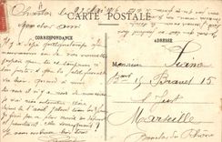 CPA Folklore Femme La lecon de lecture 