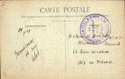 CPA Reims La cathedrale Cote Nord Porche du Beau Dieu Les damnes Diable 