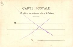 VINTAGE POSTCARD Fantasy Woman Fishings Capital Devil the desire