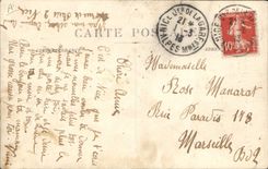 VINTAGE POSTCARD Carnival of Nice pills of the devil