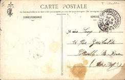 VINTAGE POSTCARD songs of Botrel Yann the Drop Devil