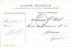 CPA Carnaval de Nice 1905 Un coin de l'enfer Diable