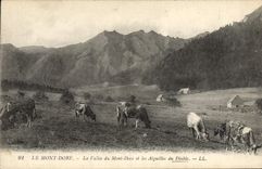 CPA Le Mont Dore La vallee du Mont Dore et les aiguilles du diable Vahces 