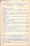 CPA Cartes geographiques Chocolaterie d'Aiguebelle Finistere St Thegonnec