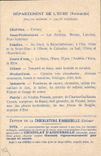 CPA Cartes geographiques Chocolaterie d'Aiguebelle Eure Vieilles maisons a Louviers
