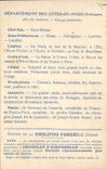 CPA Cartes geographiques Chocolaterie d'Aiguebelle Cotes du Nord Dinan