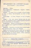 CPA Cartes geographiques Chocolaterie d'Aiguebelle Aveyron Cathedrale de Rodez