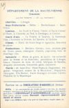 CPA Cartes geographiques Chocolaterie d'Aiguebelle Haute Vienne Limoges