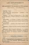 CPA Cartes geographiques Chocolaterie d'Aiguebelle Basses Alpes Sisteron