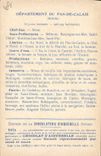 CPA Cartes geographiques Chocolaterie d'Aiguebelle Pas de Calais Boulogne sur Mer Bateau 