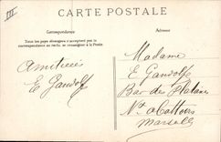 CPA Folklore Le retour du troupeau Moutons