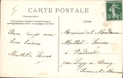 VINTAGE POSTCARD Folklore the good wine delights the heart by the man