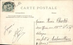 CPA Folklore Le marchand de lapins