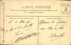 VINTAGE POSTCARD Folklore the weeding machine Woman