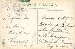 CPA Folklore Vichy Labourage aux environs Boeufs