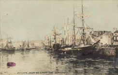CPA Bateau Peche Salon 1901 Peti Jean Dunkerque 