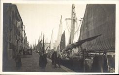 Real photo Bateau Fishes Italy Italia