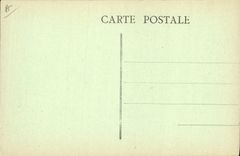 VINTAGE POSTCARD Bateau Fishes Coquet establishments View