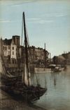VINTAGE POSTCARD Bateau Fishes Port of the La Rochelle towards the Duperre quay