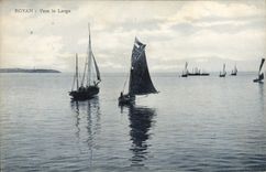 CPA Bateau Peche Royan Vers le large