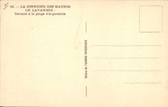 CPA Bateau Compagnie des Maures Le Lavandou Tartane a la plage d'Aiguebelle 