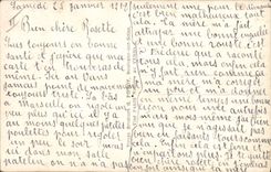 VINTAGE POSTCARD Fantasy Woman Cat Militaria Soldier