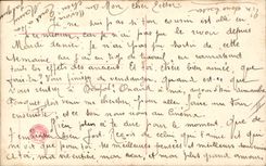 VINTAGE POSTCARD Fantasy Woman Man the dream