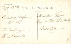 VINTAGE POSTCARD Fantasy Child Cabbage