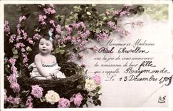 CPA Fantaisie Enfant Bebe